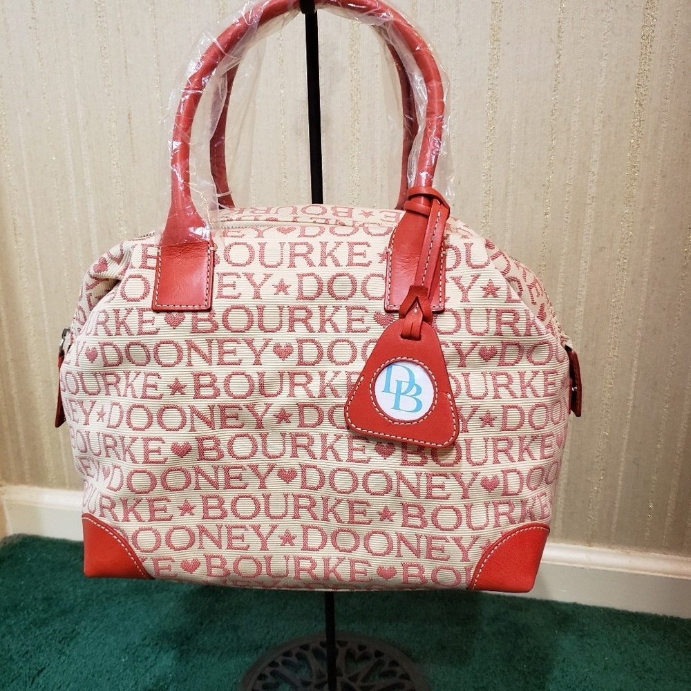 SOLD-BRAND NEW DOONEY & BOURKE SATCHEL